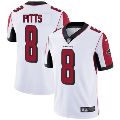 Nike Atlanta Falcons #8 Kyle Pitts White Men's Stitched NFL Vapor Untouchable Limited Jersey Men's